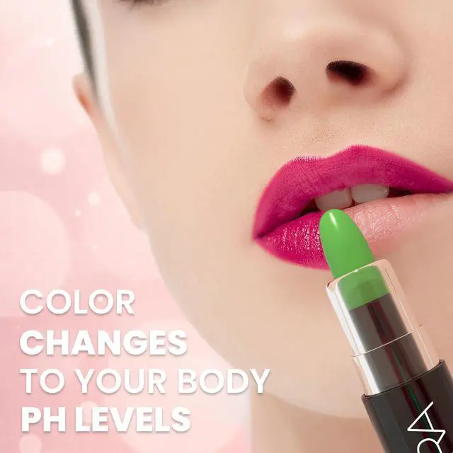 Alt view image 2 of 7 - Long Lasting Lipstick for Women Color Changing Moisturizing Cream Lipsticks, Smudge Proof Lip Stick, Easy to Apply Lip Makeup, (Green)