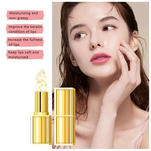 Alt view image 2 of 7 - Color Changing Lipstick for Older Women, Ph Adjusting Clear Lip Gloss, Transferproof Color Lipstick Long-Lasting Hydration Without Stripping, Keeping Makeup In Place for Up To 8+ Hours