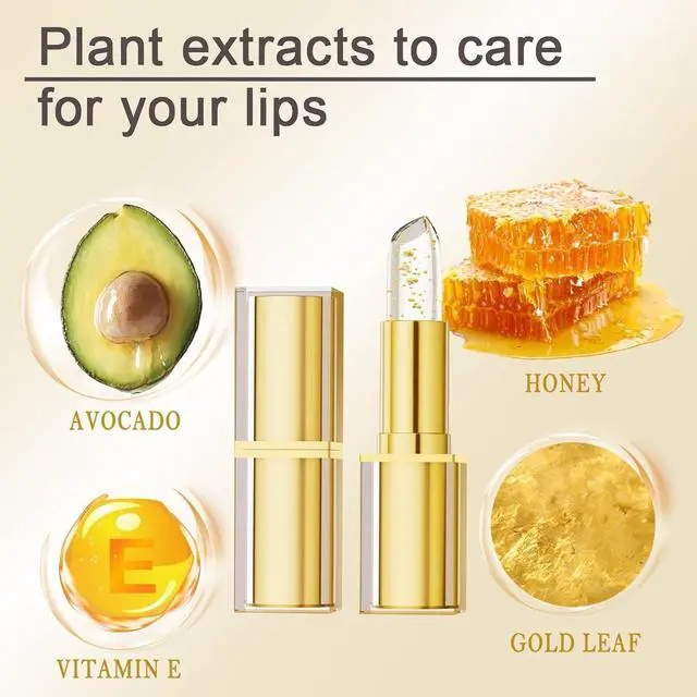 Alt view image 7 of 7 - Color Changing Lipstick for Older Women, Ph Adjusting Clear Lip Gloss, Transferproof Color Lipstick Long-Lasting Hydration Without Stripping, Keeping Makeup In Place for Up To 8+ Hours