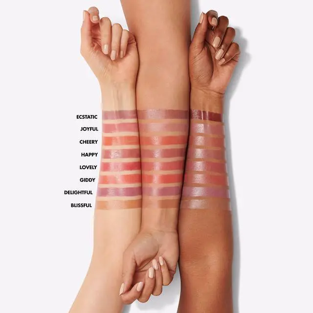 Alt view image 5 of 7 - Lip Shine with Shea Butter & Vitamin E, Tinted Lip Balm for A Smooth, Glossy Finish & Long-Lasting Moisture, Ecstatic Deep Berry
