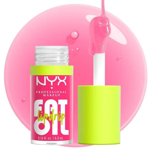 Alt view image 5 of 5 - Fat Oil Lip Drip, Moisturizing Lip Oil Gloss, Vegan Tinted Formula, Up to 12 HR Hydration - Missed Call (Sheer Pink)