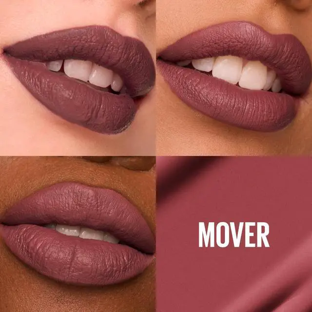 Alt view image 2 of 7 - Super Stay Matte Ink Liquid Lipstick Makeup, Long Lasting High Impact Color, Up to 16H Wear, Mover, Brown, 1 Count, Packaging May Vary