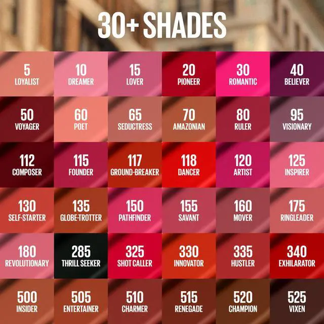 Alt view image 5 of 7 - Super Stay Matte Ink Liquid Lipstick Makeup, Long Lasting High Impact Color, Up to 16H Wear, Mover, Brown, 1 Count, Packaging May Vary