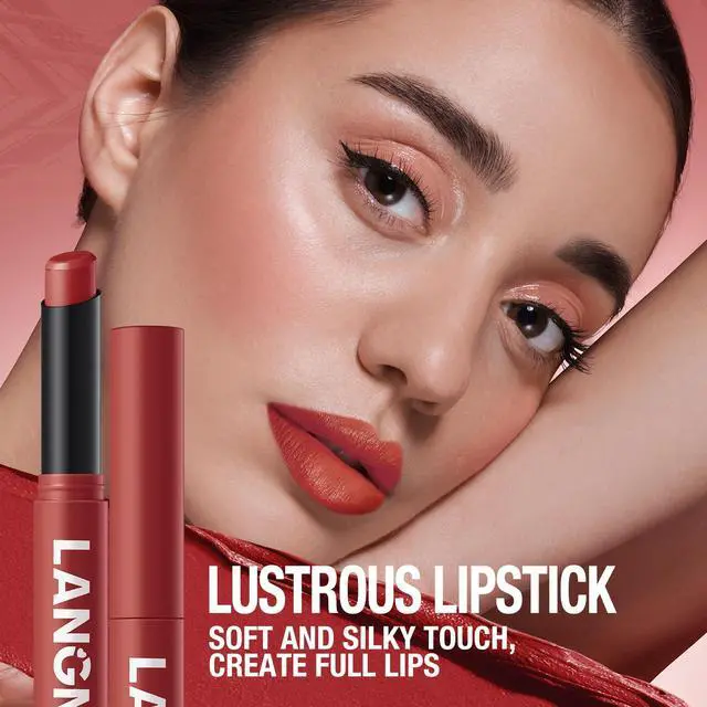 Alt view image 4 of 7 - 12Pcs Velvet Matte Lipstick Set, Nude to Dark Shades, Long-Lasting,Color A | Highly pigmented matte color, smooth creamy glide, waterproof wear, nude-to-dark tones, ideal for daily makeup or gifting