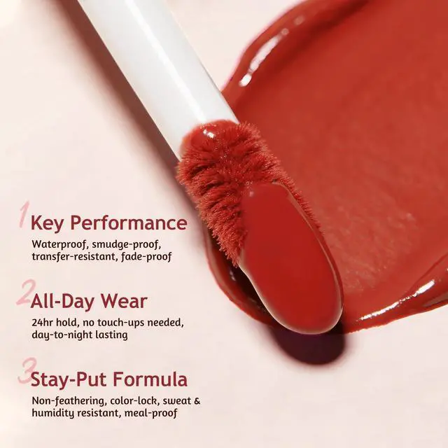 Alt view image 4 of 7 - 12Pcs Lip Makeup Set, 6 Lip Liners + 6 Matte Lipsticks, Rich ColorA | Includes 6 smooth lip liners and 6 creamy matte lipsticks in rich shades for long-lasting daily or party makeup.