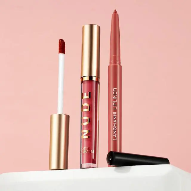 Alt view image 6 of 7 - 12Pcs Lip Makeup Set, 6 Lip Liners + 6 Matte Lipsticks, Rich ColorA | Includes 6 smooth lip liners and 6 creamy matte lipsticks in rich shades for long-lasting daily or party makeup.
