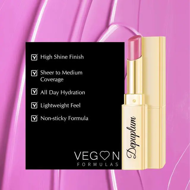 Alt view image 4 of 7 - Pink Lipstick for Women Moisture Lip Gloss Tinted Lip Balm | Sheer Nourishing Hydrating Glossy Creamy Lipstick Glow Reviver Lip Stick for Dry Lips