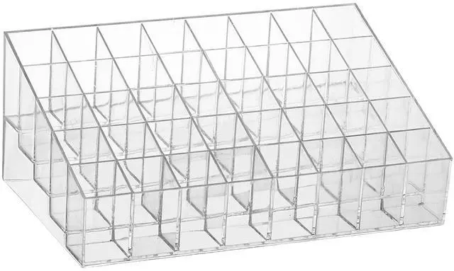Main image of 40 Grids Lipsticks Holder - Clear Acrylic Lipgloss Lipstick Organizer and Storage Display Case for Lip Gloss, Lipstick Tubes