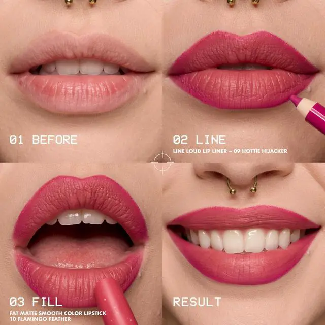 Alt view image 6 of 7 - Fat Matte Lipstick, Pigmented, Smoothing, & Non-Drying Lip Crayon, Long Lasting Lip Makeup, Vegan & Cruelty Free - Rose Robe (Rose Nude)