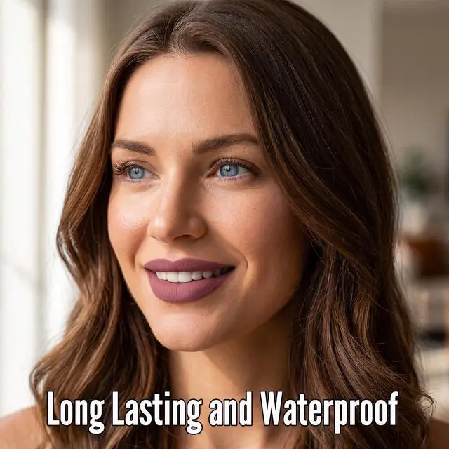 Alt view image 6 of 7 - Hydrating Dusty Mauve Rose Matte Liquid Lipstick, Long Lasting - Eve | Vegan, Weightless, Waterproof, No Smudge, No Transfer, Lightweight, Comfortable, Quick-Dry