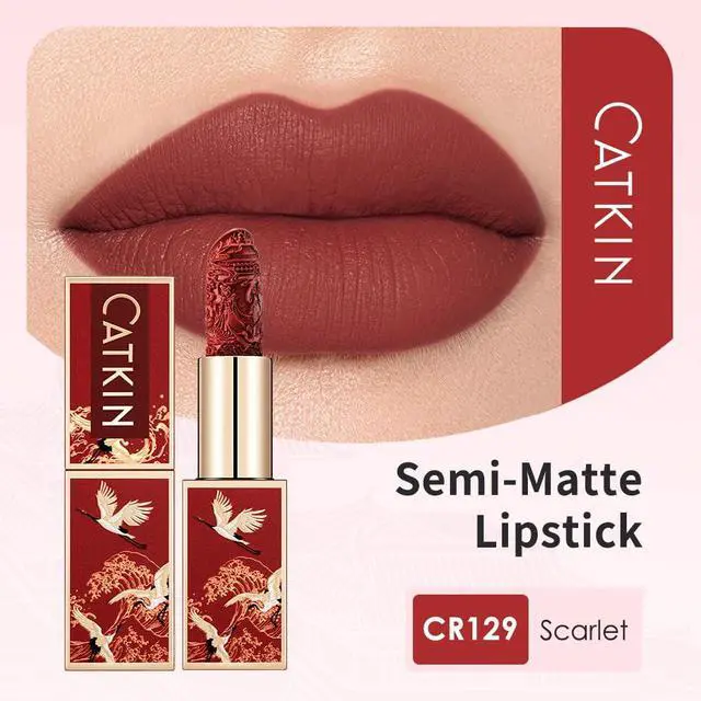 Alt view image 4 of 7 - Lipstick Hydrating High Impact Color Infused with Vitamin E and Avocado Oil Smooth Soft Texture Long Lasting Matte