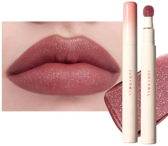 Main image of Cushion Matte Lip Cream, Hydrating Matte Lipstick with Tripeptide & Squalane, Lip Line Blurring, Velvet Lip Mud, Smudge-Proof,Long-Lasting, Non-craked (G202 Dusty Fig)
