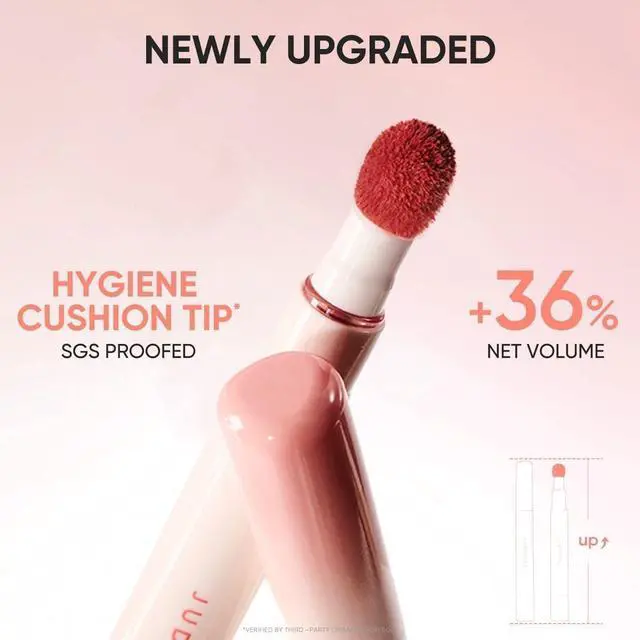 Alt view image 6 of 7 - Cushion Matte Lip Cream, Hydrating Matte Lipstick with Tripeptide & Squalane, Lip Line Blurring, Velvet Lip Mud, Smudge-Proof,Long-Lasting, Non-craked (G202 Dusty Fig)