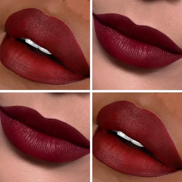 Alt view image 7 of 7 - Lipstick, Mastermind (Deep Blood Red) - High Pigment - Long Lasting - Jojoba Oil, Vitamin E - Vegan, Gluten Free, Cruelty Free - Makeup & Cosmetics - .24 fl oz