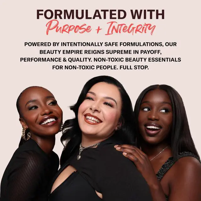 Alt view image 4 of 7 - Lipstick, Back to Black (Black) - High Pigment - One Swipe - Long Lasting - Jojoba Oil & Vitamin E - Vegan & Cruelty Free - .24 fl oz