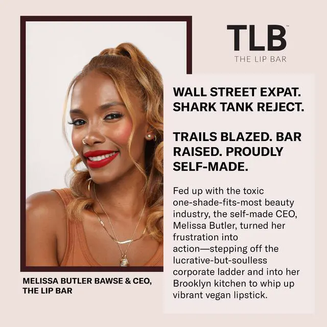 Alt view image 5 of 7 - Lipstick, Back to Black (Black) - High Pigment - One Swipe - Long Lasting - Jojoba Oil & Vitamin E - Vegan & Cruelty Free - .24 fl oz