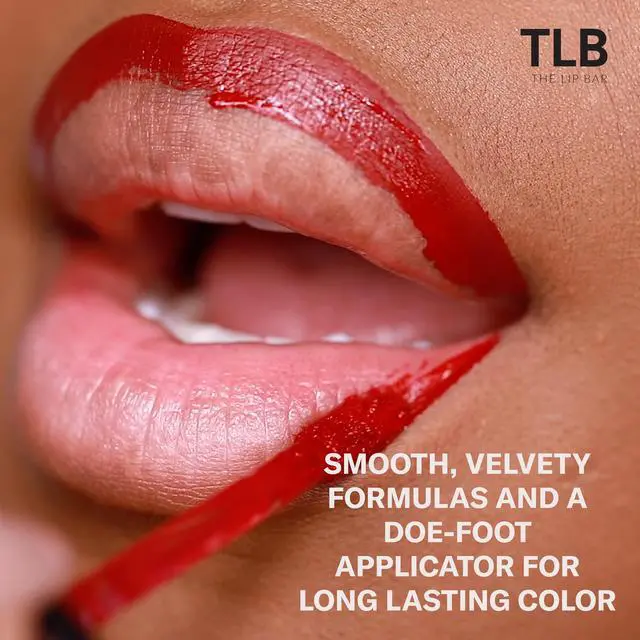 Alt view image 3 of 7 - Lipstick, Back to Black (Black) - High Pigment - One Swipe - Long Lasting - Jojoba Oil & Vitamin E - Vegan & Cruelty Free - .24 fl oz