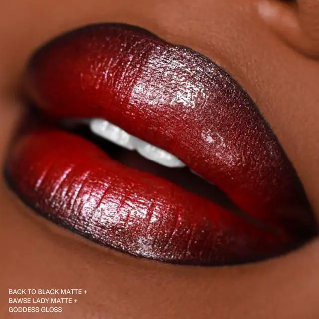 Alt view image 6 of 7 - Lipstick, Back to Black (Black) - High Pigment - One Swipe - Long Lasting - Jojoba Oil & Vitamin E - Vegan & Cruelty Free - .24 fl oz