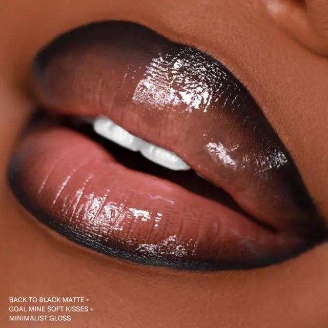 Alt view image 7 of 7 - Lipstick, Back to Black (Black) - High Pigment - One Swipe - Long Lasting - Jojoba Oil & Vitamin E - Vegan & Cruelty Free - .24 fl oz