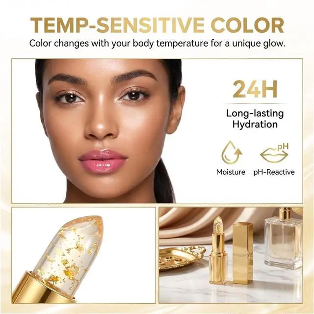 Alt view image 2 of 7 - lipstick, Skin-Adaptive pH Color Changing Lipstick, Long Lasting Moisturizing Tinted Lip Balm, Lipsticks for Older Women