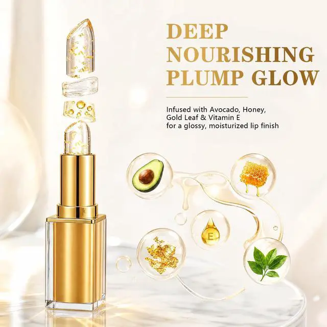 Alt view image 5 of 7 - Color Changing Lip Balm - Long Lasting Tinted Moisturizing Lipstick | Moisture-rich tint that adapts to your lips for a custom sheer glow, with Vitamin E for smooth, soft lips all day.