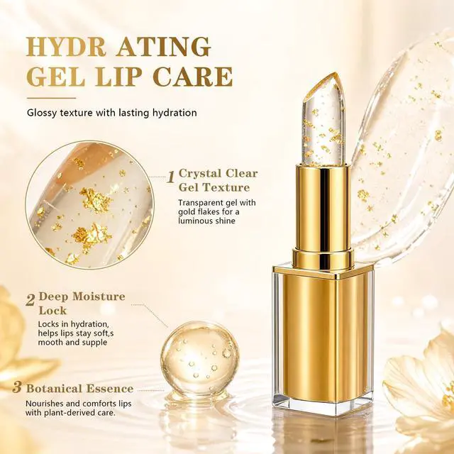 Alt view image 4 of 7 - Color Changing Lip Balm - Long Lasting Tinted Moisturizing Lipstick | Moisture-rich tint that adapts to your lips for a custom sheer glow, with Vitamin E for smooth, soft lips all day.