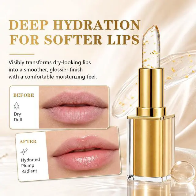 Alt view image 3 of 7 - Color Changing Lip Balm - Long Lasting Tinted Moisturizing Lipstick | Moisture-rich tint that adapts to your lips for a custom sheer glow, with Vitamin E for smooth, soft lips all day.