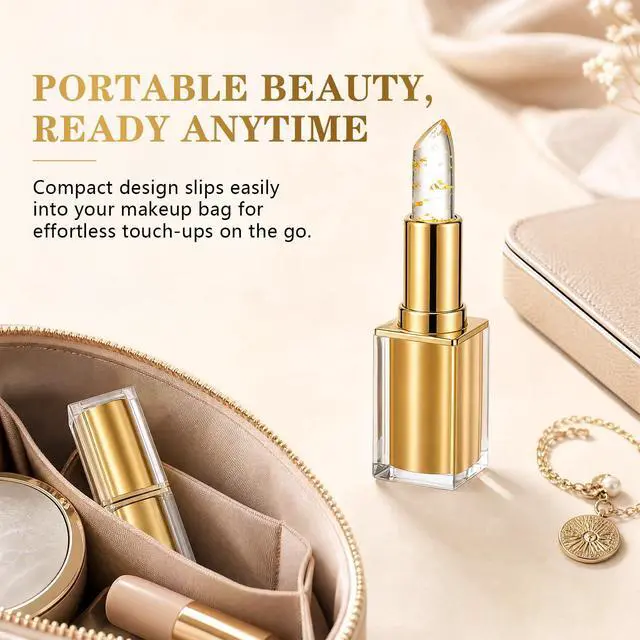 Alt view image 7 of 7 - Color Changing Lip Balm - Long Lasting Tinted Moisturizing Lipstick | Moisture-rich tint that adapts to your lips for a custom sheer glow, with Vitamin E for smooth, soft lips all day.