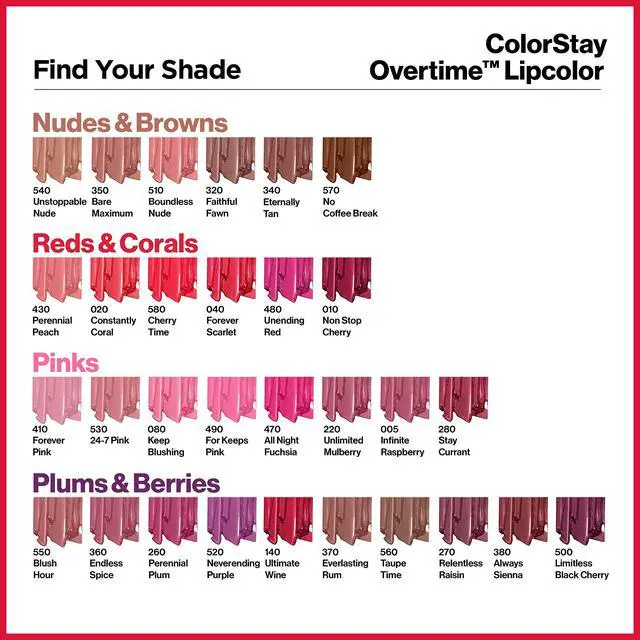 Alt view image 7 of 7 - Liquid Lipstick with Clear Lip Gloss, Overtime , Dual Ended with Vitamin E, 360 Endless Spice, 0.07 Oz (Pack of 2)