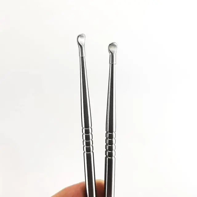 Alt view image 2 of 7 - 2pcs Tonsil Stone Removal Picks, Oral Cleaning Tools with 10 Silicone Tips | 12cm picks with 10 soft silicone tips, dual-end design, multi-purpose for tonsil crypt cleaning and ear wax removal