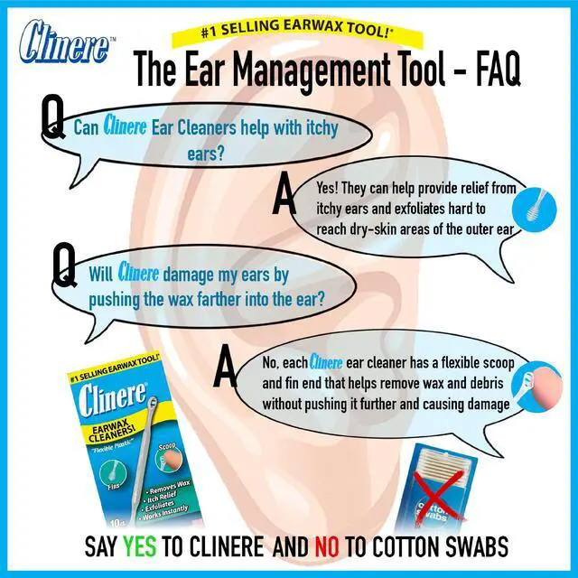 Alt view image 7 of 7 - Ear Cleaners, Gentle Ear Cleaning and Ear Wax Removal Tool, Itch Relief, Exfoliates, 10 Count