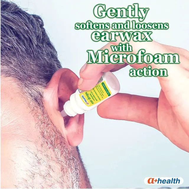Alt view image 5 of 7 - Earwax Removal Drops, Carbamide Peroxide 6.5%, Made in USA, Twin Pack, 1 fl Ounce(Two 0.5 fl oz bottles)