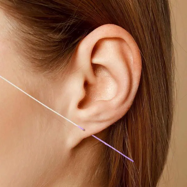 Alt view image 6 of 7 - Ear Piercing Cleaner Floss,Ear Hole Cleaner,Ear Piercing Cleaner,180PCS Piercing Cleaner Floss,Piercing Cleaner,Earring Cleaner,Earring Hole Cleaner,Piercing Floss,Ear Hole Floss,Piercing Hole Cleaner