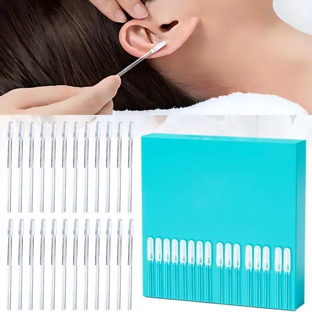 Main image of Sticky Ear Cleaning Stick, 2026 New Reusable Ear Wax Removal Tools with Dust Cover Packaging, Earwax Removal Adhesive Swabs for Kids and Adults (Large, 24PCS)