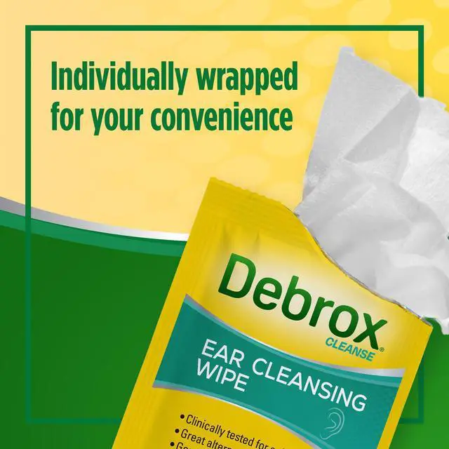 Alt view image 5 of 7 - Ear Cleansing Wipes, Individually Wrapped Ear Cleaner Wipes, 12 Ct | Wipes for Adults and Kids, Single-Use, Portable Ear Cleaning Cloths, Gentle Daily Ear Care, Safe for Sensitive Ears, Earwax