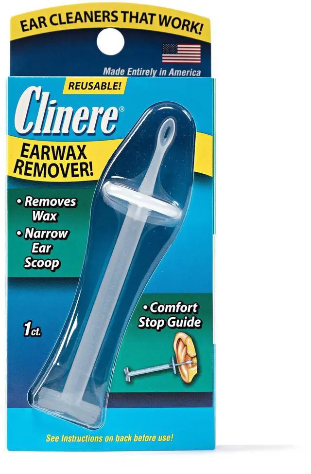 Main image of Ear Cleaner Earwax Remover Reusable Tool with Comfort Guide, Narrow Ear Scoop for Safely & Gently Cleaning Ear Canal at Home, Earwax Removal Cleaning Tool, Itchy Ears, Ear Wax Buildup, 1ct