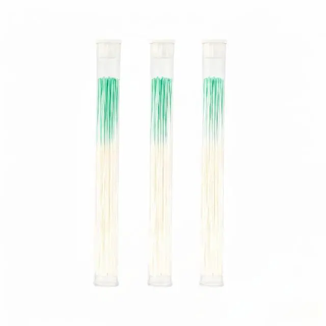 Main image of 180 Pcs Ear Piercing Cleaner Floss Disposable Earring Piercing Hole Cleaner, Ear Piercing Care Cleaning Line Tool, Earring Hole Cleaner Floss Odor Removal Ear CareGreen
