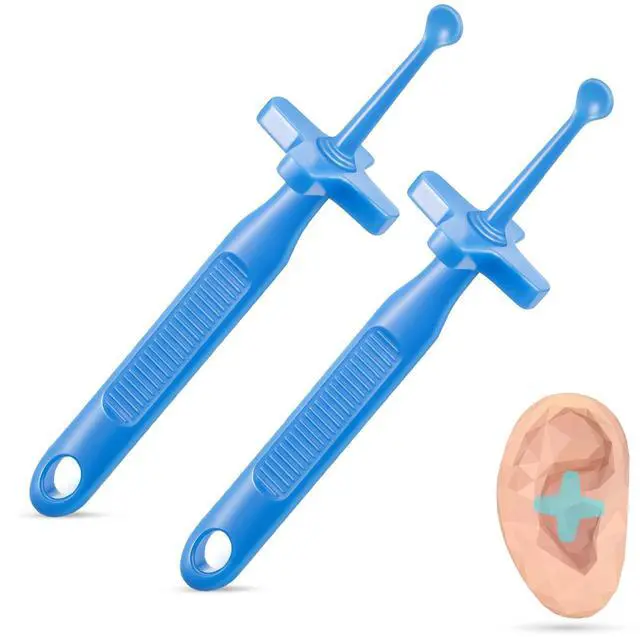 Main image of 2 Pack Ear Wax Removal Tools with Safety Guard, Reusable Plastic Ear Picks | Safety Guard, Skin-Friendly Plastic, Rounded Smooth Edges, Non-Slip Grip, Hanging Storage, Safe and Easy Earwax Removal