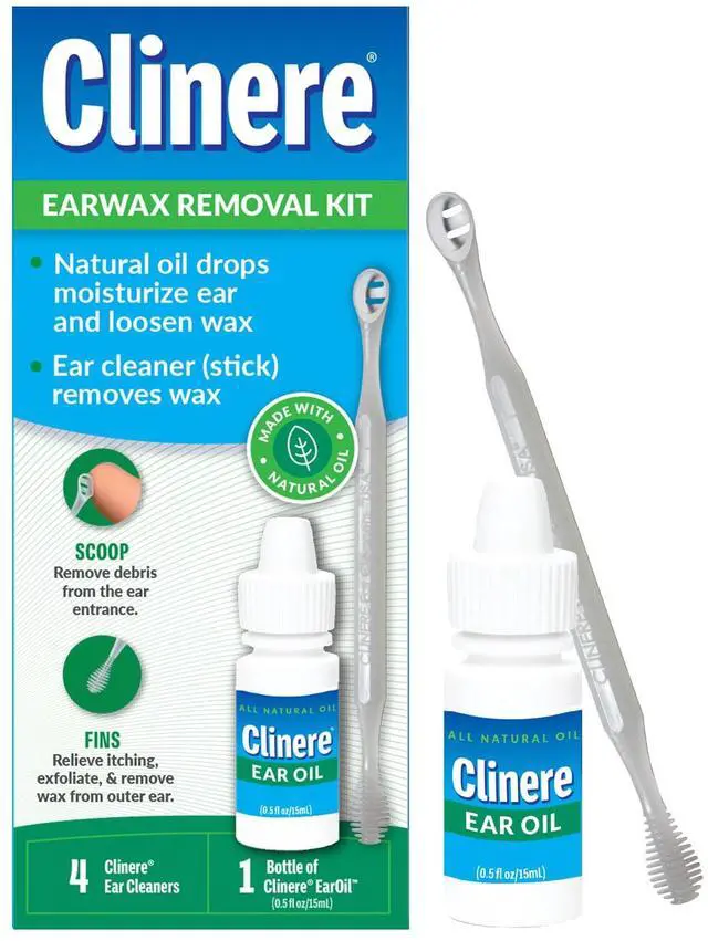 Main image of Ear Oil Conditioner & Ear Cleaners Cleaning Care Kit, 1 Ea, 1count, 4 Ear Tips