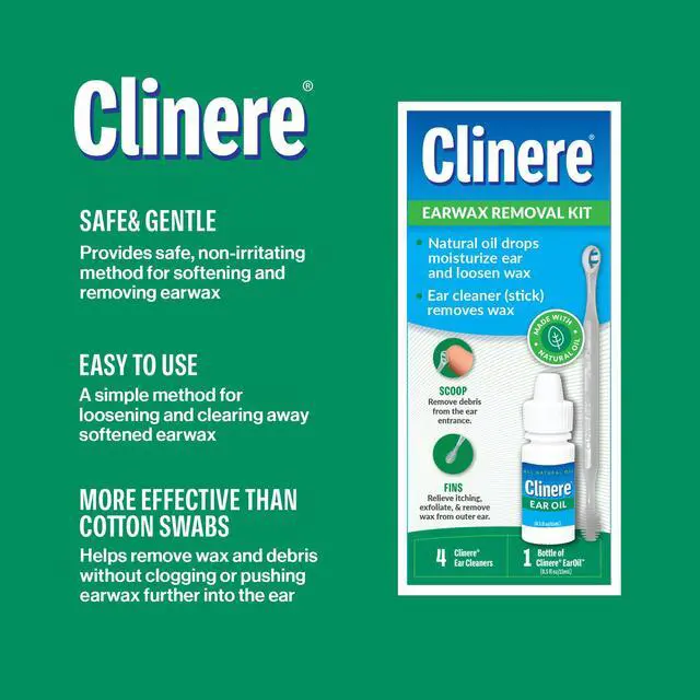 Alt view image 4 of 7 - Ear Oil Conditioner & Ear Cleaners Cleaning Care Kit, 1 Ea, 1count, 4 Ear Tips