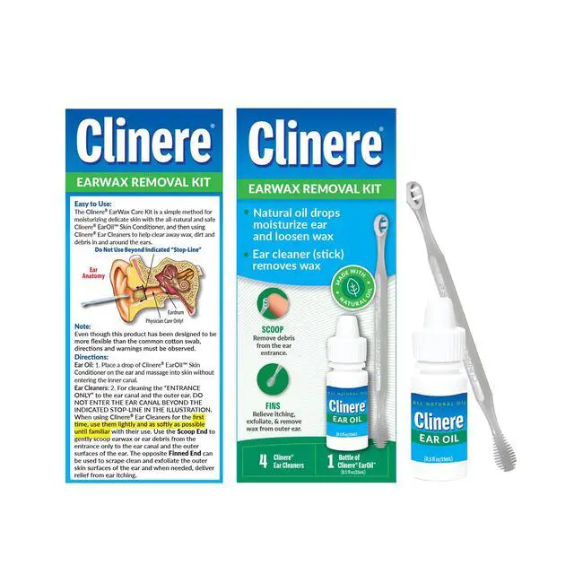 Alt view image 2 of 7 - Ear Oil Conditioner & Ear Cleaners Cleaning Care Kit, 1 Ea, 1count, 4 Ear Tips