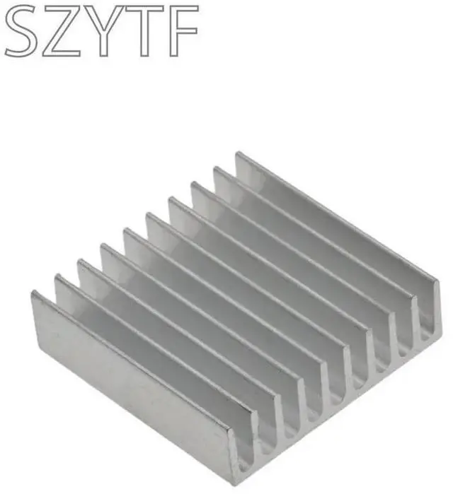 Main image of Heatsink Radiator Cooler Radiator 35x35x10MM Black Slot Heat Sink