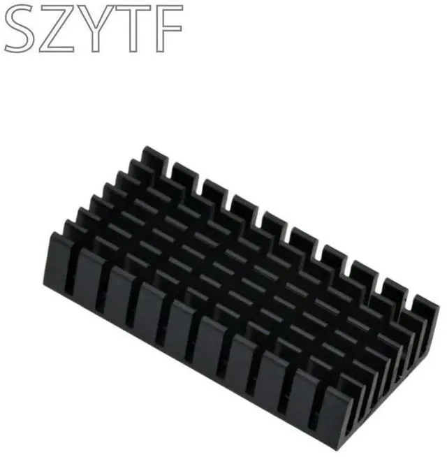 Main image of Heatsink Radiator Cooler Radiator 50x25x10MM Black Slot Heat Sink