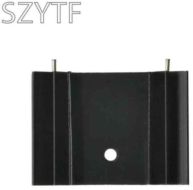 Main image of 5PCS MOS Transistor Tube Heatsink Radiator Cooler Radiator 25×34×12MM Heat Sink FINS IC