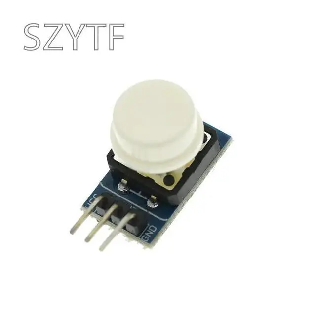 Alt view image 2 of 6 - Backboard Electronic Building Blocks Large Button Module Button Module Five-Color Set for