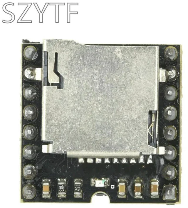 Main image of DFPlayer Mini MP3 Player Module TF Card U Disk Mini MP3 DF Player Audio Voice Module Board