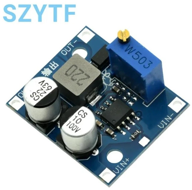 Alt view image 3 of 6 - LX8015 DC-DC Step Down Buck Power Module 5V-80V to 1V-62V 1.5A Voltage Regulator Converter Board for Solar DIY Electronics