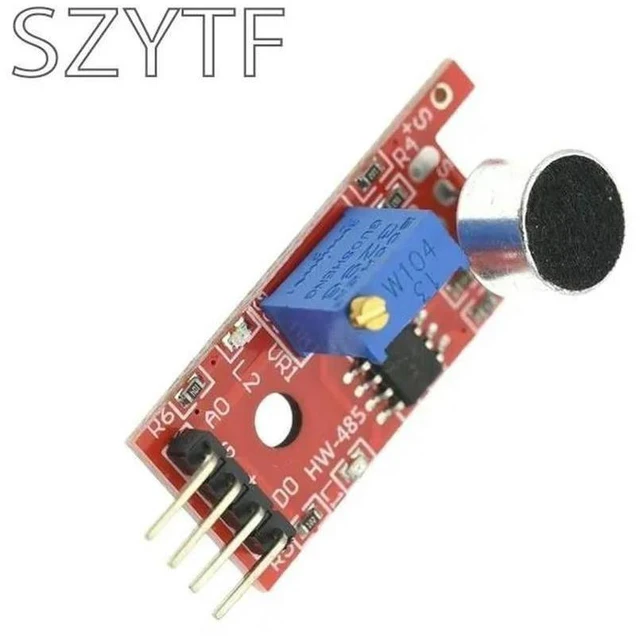 Alt view image 2 of 6 - KY-037 High Sensitivity Sound Microphone Sensor Detection Module For AVR PIC KY037