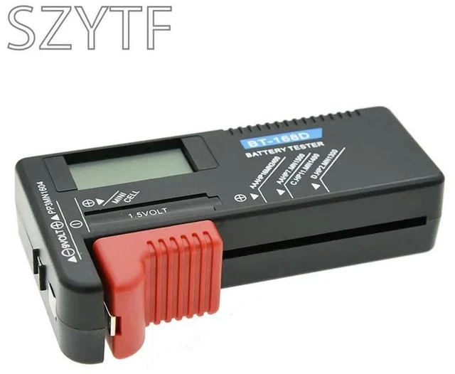 Main image of BT-168D Power and Voltage Tester Can Test No. 5 and No. 7 Rechargeable Tester