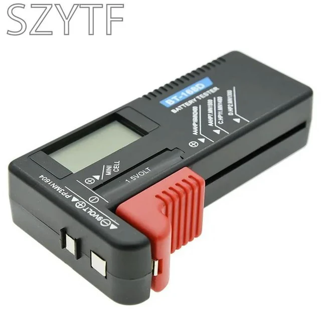 Alt view image 3 of 3 - BT-168D Power and Voltage Tester Can Test No. 5 and No. 7 Rechargeable Tester